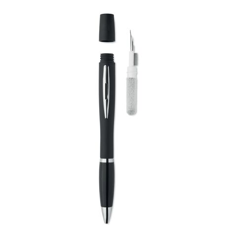 Pen with TWS cleaning set black | Without Branding | not available | not available