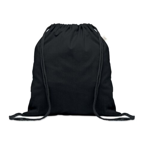 Recycled 140 gr/m² cotton bag black | No Branding | not available | not available | not available