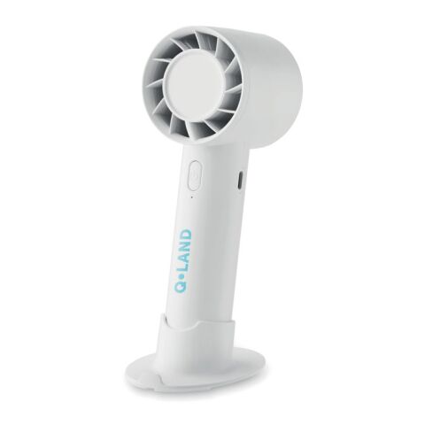 Small portable fan 2000 mAh white | No Branding | not available | not available | not available