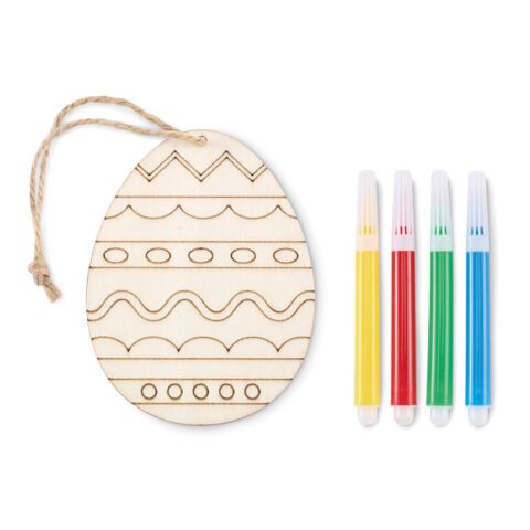 Wooden egg painting set wood | No Branding | not available | not available | not available