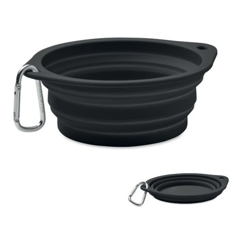 Portable pet bowl 350 ml black | No Branding | not available | not available