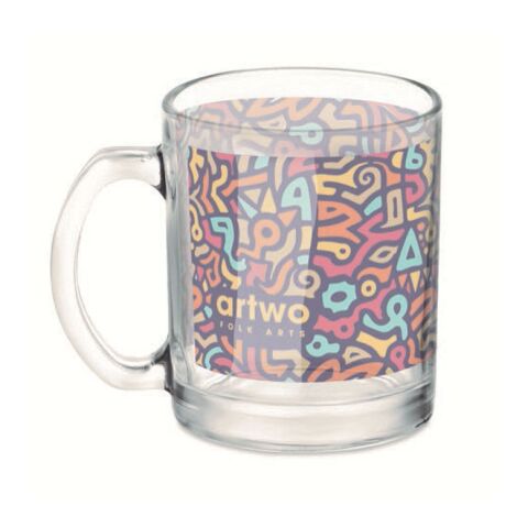 Transparent glass mug 300ml transparent | No Branding | not available | not available