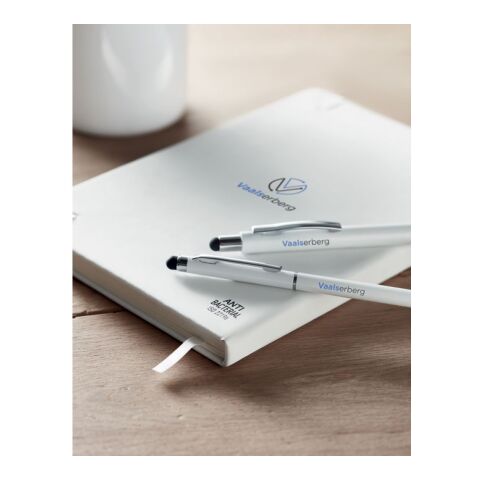 A5 antibacterial notebook white | No Branding | not available | not available | not available