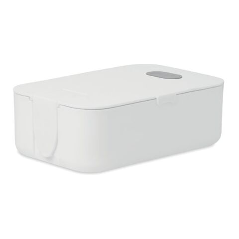 Lunch box in PP white | No Branding | not available | not available | not available