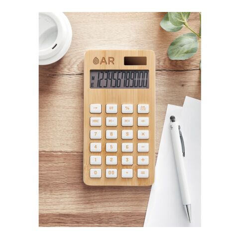 12 digit bamboo calculator