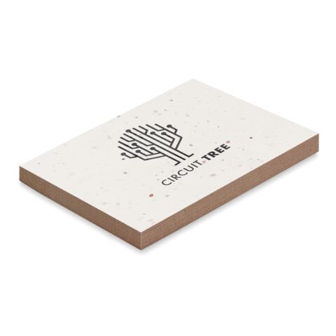 Grass/seed 50 sticky paper memo pad 