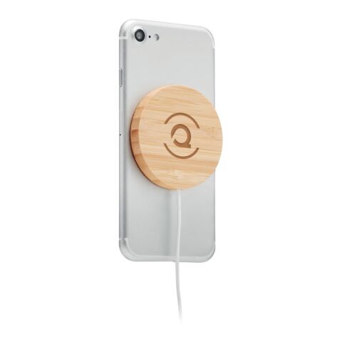 Bamboo wireless charging pad 10W