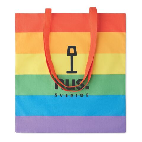 200 gr/m² cotton shopping bag multicolour | No Branding | not available | not available | not available