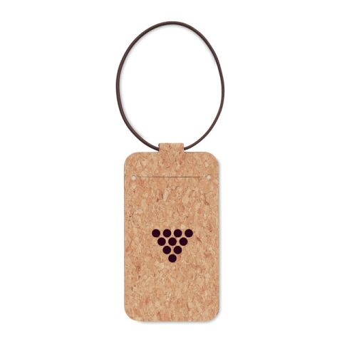 Cork luggage tag beige | No Branding | not available | not available