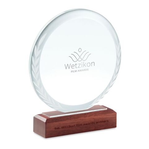 Round award plaque brown | No Branding | not available | not available | not available