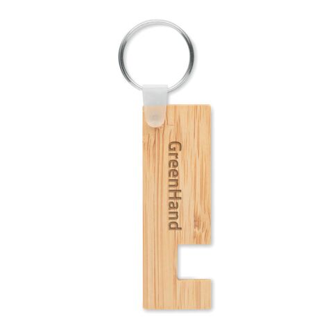 Bamboo stand and key ring wood | No Branding | not available | not available | not available