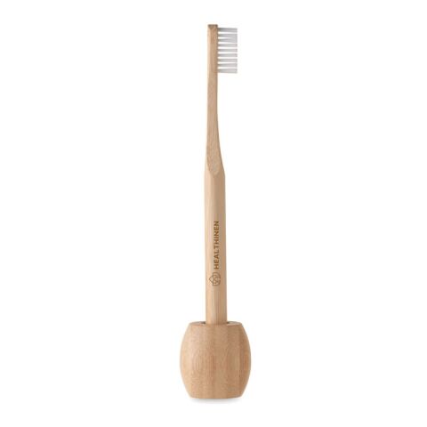 Bamboo tooth brush with stand wood | No Branding | not available | not available