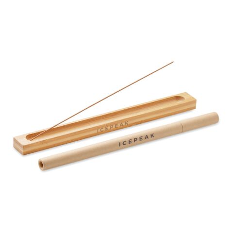 Incense set in bamboo wood | No Branding | not available | not available