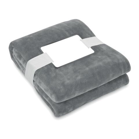 RPET fleece blanket 280 gr/m² grey | Without Branding | not available | not available | not available