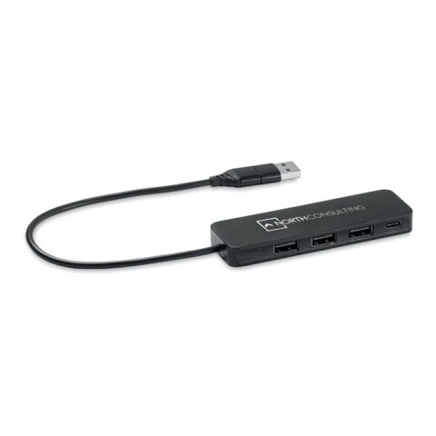 USB-C 4 port USB hub black | No Branding | not available | not available | not available