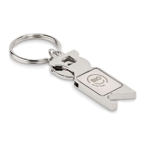 Euro Token keyring matt silver | No Branding | not available | not available