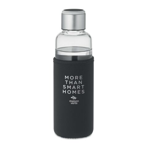 Glass bottle with sensor reminder black | No Branding | not available | not available | not available