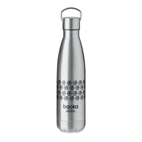 Double wall stainless steel bottle 500ml matt silver | Without Branding | not available | not available | not available