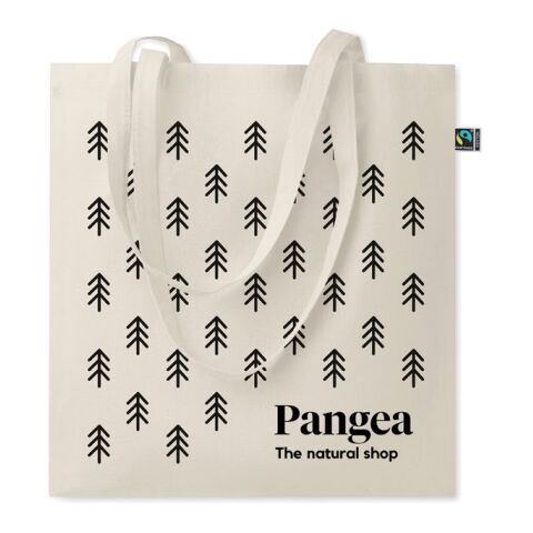 Fairtrade shopping bag, 140gr/m² beige | Without Branding | not available | not available | not available