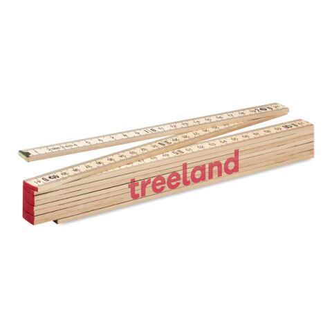 Carpenter ruler in wood 2m wood | No Branding | not available | not available