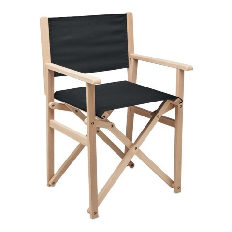 Foldable wooden beach chair Max 80 kg