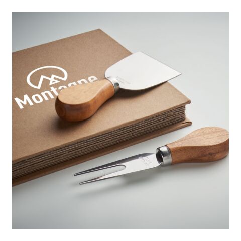 Set of 4 cheese knives wood | No Branding | not available | not available