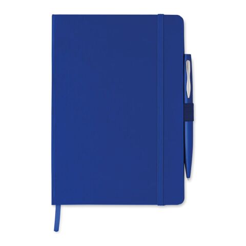 A5 notebook with pen 72 lined blue | No Branding | not available | not available