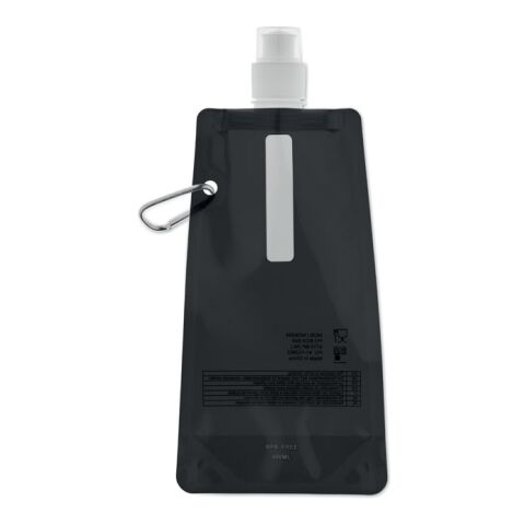 Foldable water bottle black | No Branding | not available | not available