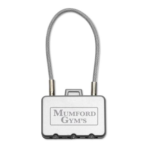 Security lock matt silver | No Branding | not available | not available