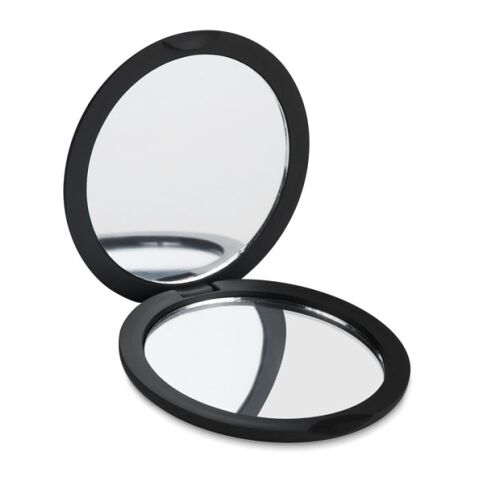 Double sided compact mirror black | Without Branding | not available | not available | not available