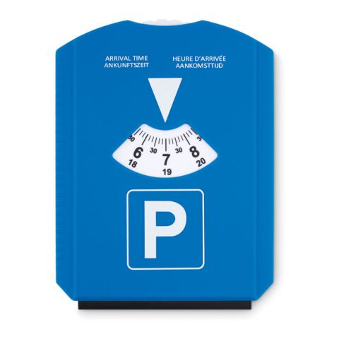 Ice scraper in parking card blue | No Branding | not available | not available