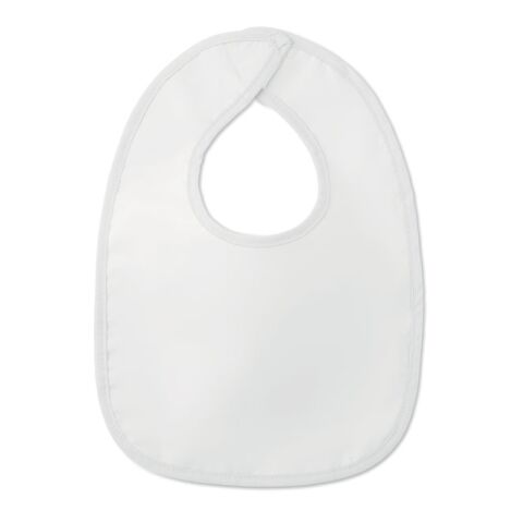 Baby bib in cotton white | No Branding | not available | not available | not available