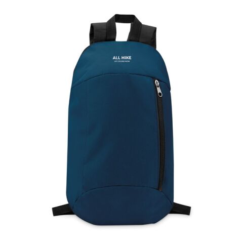 Backpack with front pocket blue | No Branding | not available | not available | not available