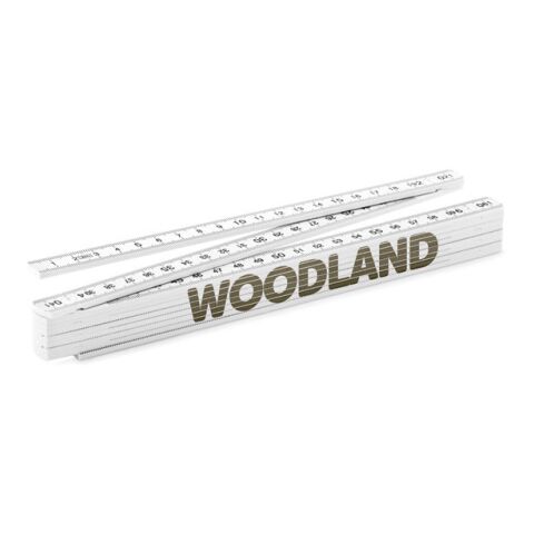 Folding ruler 2m white | No Branding | not available | not available