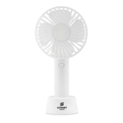 USB desk fan with stand  white | No Branding | not available | not available | not available