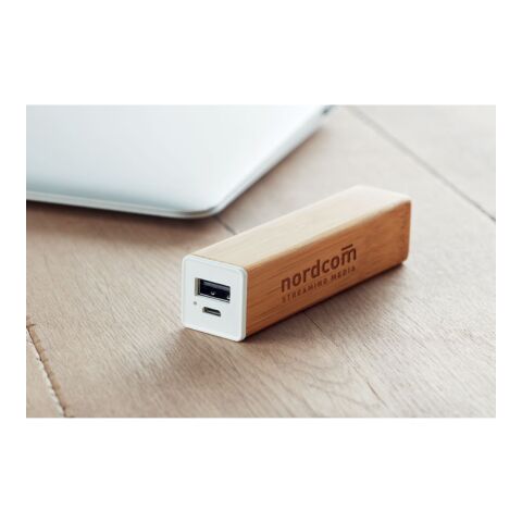 Power bank bamboo 2200 mAh wood | Without Branding | not available | not available
