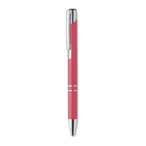 Wheat straw &amp; ABS push ball pen red | Without Branding | not available | not available