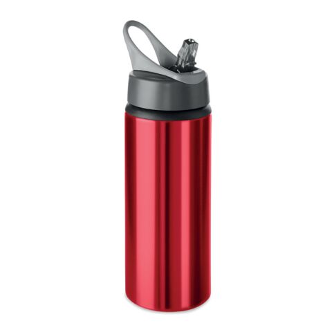 Aluminium bottle 600 ml with foldable mouth piece red | No Branding | not available | not available | not available