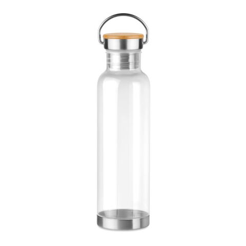 Tritan 800ml bottle bamboo top