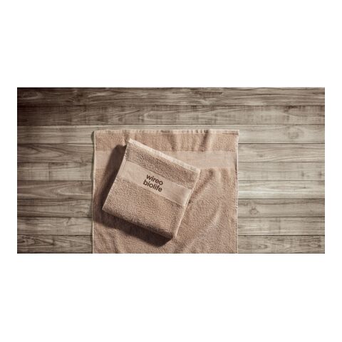 Towel organic cotton 100x50cm ivory | No Branding | not available | not available | not available