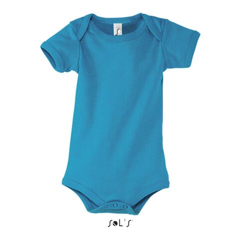 BAMBINO BABY BODYSUIT Aqua | M | 1-color Screen Print | BACK | 120 mm x 150 mm | not available