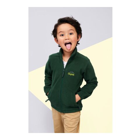 NORTH KIDS FLEECE JACKET Black | 5XL | Embroidery | ARM RIGHT | 50 mm x 50 mm | 40