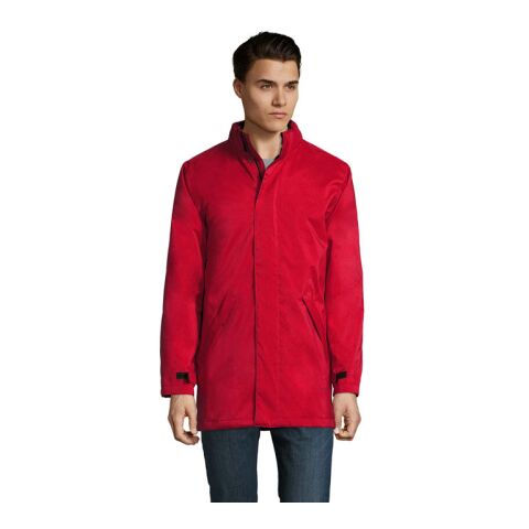 ROBYN UNISEX JACKET PADDED Red | S | 1-color Screen Print | ARM LEFT | 100 mm x 70 mm | not available