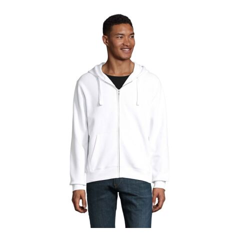 SPIKE HOOD MEN 280gr White | XXL | 1-color Screen Print | ARM LEFT | 100 mm x 70 mm | not available