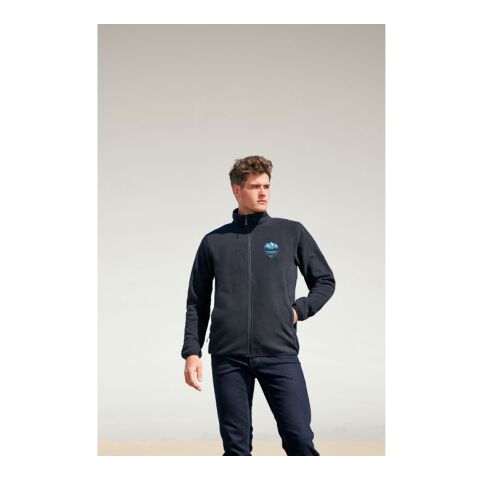 FACTOR men fl jacket 280g Black | L | Embroidery | CHEST | 100 mm x 100 mm | 100