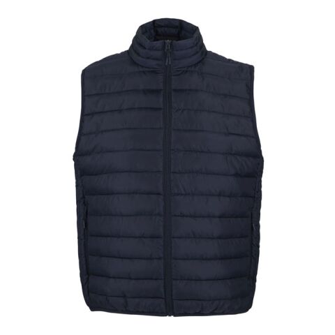 STREAM MEN Bodywarmer navy | XL | Embroidery | CHEST RIGHT | 100 mm x 40 mm | 40