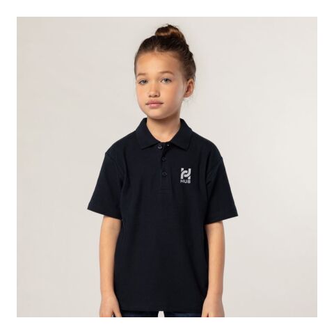 SUMMER II KIDS Polo 170g Navy | XXL | 1-colour Screen printing | ARM LEFT | 60 mm x 50 mm | not available